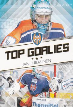 2010-11 Cardset Finland - Top Goalies 2 #TG2 6 Jani Nieminen Front