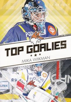 2010-11 Cardset Finland - Top Goalies 2 #TG2 7 Miika Wiikman Front