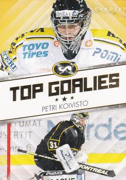 2010-11 Cardset Finland - Top Goalies 2 #TG2 9 Petri Koivisto Front