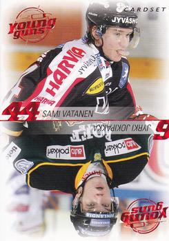 2010-11 Cardset Finland - Young Guns #YG5 Sami Vatanen / Jyrki Jokipakka Front