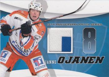 2010-11 Cardset Finland - 12th Anniversary Patch Series 2 Exchange #NNO Janne Ojanen Front
