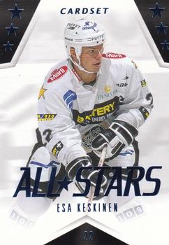2013-14 Cardset Finland - All Stars Blue Best of 1990-2000 #STARBLUE 1 Esa Keskinen Front