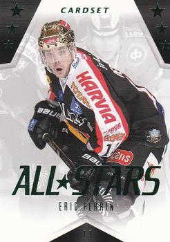 2013-14 Cardset Finland - All Stars Green Best of 2010-Future #STARGREEN 2 Eric Perrin Front