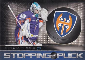 2013-14 Cardset Finland - Stopping the Puck #STP 8 Juha Metsola Front