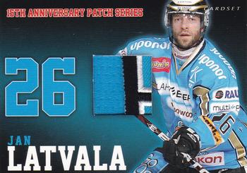 2013-14 Cardset Finland - Patch Series 1 Exchange #NNO Jan Latvala Front