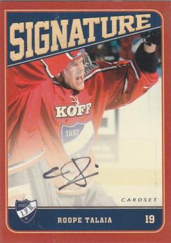 2013-14 Cardset Finland - Signature #NNO Roope Talaja Front