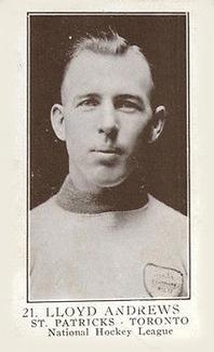 1923-24 William Paterson (V145-1) #21 Lloyd Andrews Front