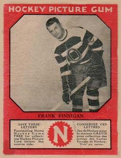 1933-34 Canadian Gum (V252) #NNO Frank Finnigan Front