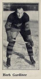 1924-26 Paulin Chambers (V128-1) #63 Herb Gardiner Front
