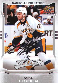 2014-15 Upper Deck MVP - Silver Script #35 Mike Fisher Front