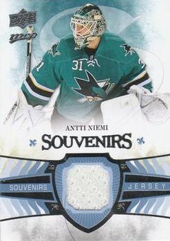 2014-15 Upper Deck MVP - Souvenirs #SJ-AN Antti Niemi Front