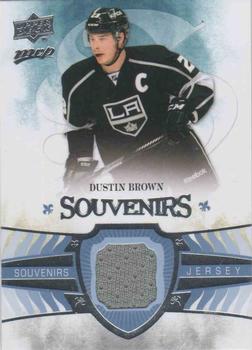 2014-15 Upper Deck MVP - Souvenirs #SJ-DB Dustin Brown Front