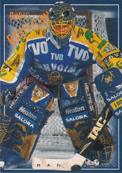 1996-97 Leaf Sisu SM-Liiga (Finnish) - Silver Foil #95 Boris Rousson Front