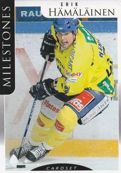 2009-10 Cardset Finland - Milestones #MS2 Erik Hämäläinen Front