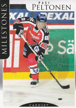 2009-10 Cardset Finland - Milestones #MS8 Pasi Peltonen Front