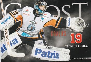 2009-10 Cardset Finland - Ghost Goalies #GG3 Teemu Lassila Front