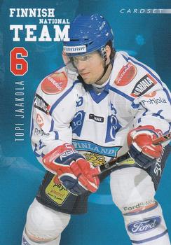 2009-10 Cardset Finland - Finnish National Team #FNT2 Topi Jaakola Front
