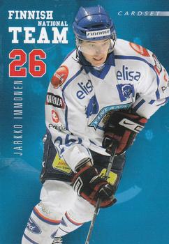 2009-10 Cardset Finland - Finnish National Team #FNT8 Jarkko Immonen Front
