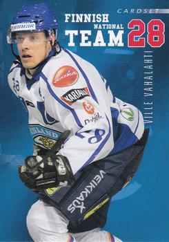 2009-10 Cardset Finland - Finnish National Team #FNT9 Ville Vahalahti Front