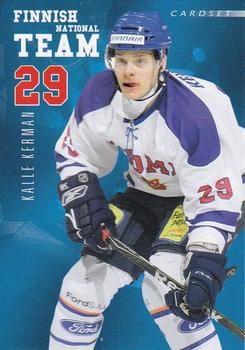 2009-10 Cardset Finland - Finnish National Team #FNT10 Kalle Kerman Front
