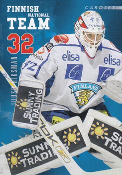 2009-10 Cardset Finland - Finnish National Team #FNT11 Juuso Riksman Front