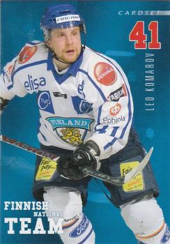 2009-10 Cardset Finland - Finnish National Team #FNT16 Leo Komarov Front