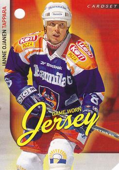 2009-10 Cardset Finland - Game Worn Jersey Redemptions #NNO Janne Ojanen Front
