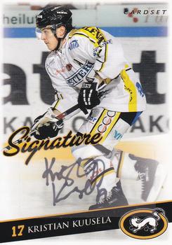 2009-10 Cardset Finland - Signature #NNO Kristian Kuusela Front