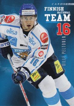 2009-10 Cardset Finland - Finnish National Team 2 #FNT8 Ville Peltonen Front