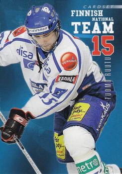 2009-10 Cardset Finland - Finnish National Team 2 #FNT17 Tuomo Ruutu Front