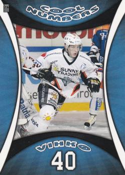 2008-09 Cardset Finland - Cool Numbers Blue #CN09 Joonas Vihko Front