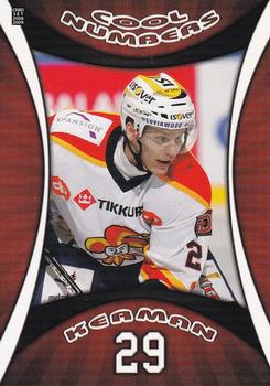 2008-09 Cardset Finland - Cool Numbers Red #CN03 Kalle Kerman Front