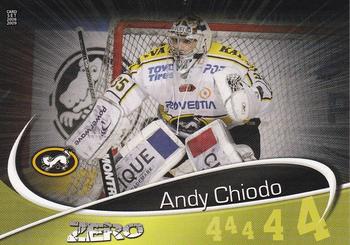 2008-09 Cardset Finland - Zero Gold #Z5 Andy Chiodo Front