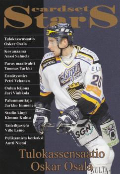 2008-09 Cardset Finland - Cardset Stars #CS5 Oskar Osala Front