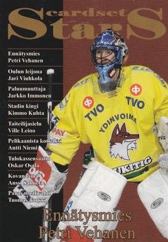 2008-09 Cardset Finland - Cardset Stars #CS8 Petri Vehanen Front