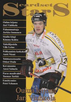 2008-09 Cardset Finland - Cardset Stars #CS9 Jari Viuhkola Front