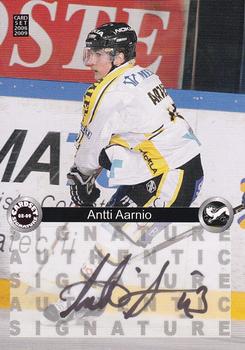 2008-09 Cardset Finland - Signature Sensations #AA Antti Aarnio Front