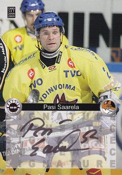 2008-09 Cardset Finland - Signature Sensations #PaS Pasi Saarela Front