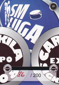 2008-09 Cardset Finland - Cardset Expo #PP Pasi Peltonen Back