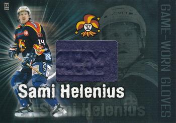 2008-09 Cardset Finland - Game-Worn Gloves #SH1 Sami Helenius Front