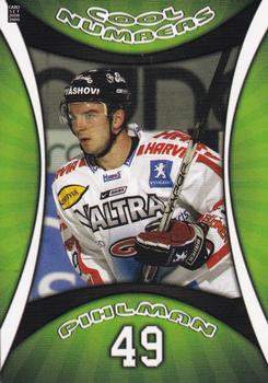 2008-09 Cardset Finland - Cool Numbers Green #CN12 Tuomas Pihlman Front