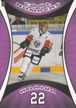 2008-09 Cardset Finland - Cool Numbers Purple #CN02 Steve Kariya Front