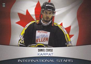 2008-09 Cardset Finland - International Stars #IS08 Daniel Corso Front