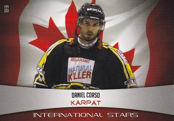 2008-09 Cardset Finland - International Stars Red #IS08 Daniel Corso Front