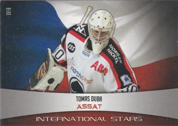 2008-09 Cardset Finland - International Stars Red #IS10 Tomas Duba Front