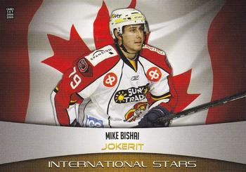 2008-09 Cardset Finland - International Stars Yellow #IS04 Mike Bishai Front