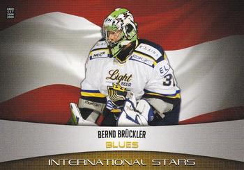 2008-09 Cardset Finland - International Stars Yellow #IS06 Bernd Brückler Front