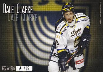 2008-09 Cardset Finland - International Stars Yellow #IS07 Dale Clarke Back