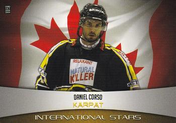 2008-09 Cardset Finland - International Stars Yellow #IS08 Daniel Corso Front