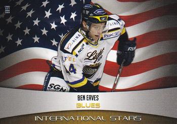 2008-09 Cardset Finland - International Stars Yellow #IS11 Ben Eaves Front
